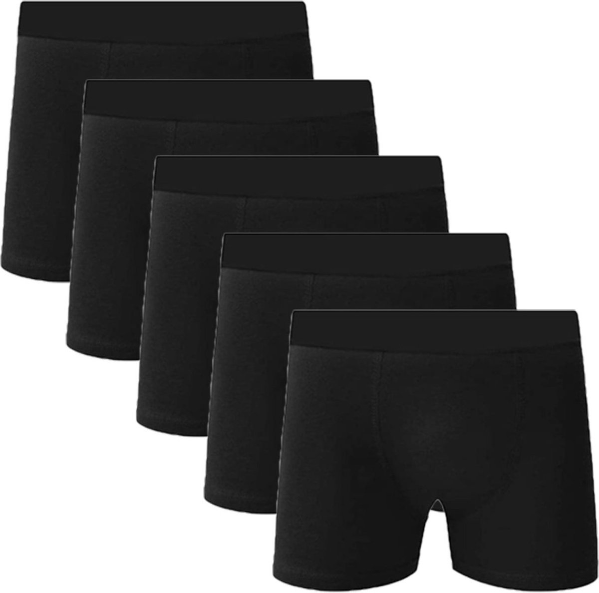 Imagem principal Kit 5 Cuecas Box Algodão Com Poliester C5 QLC SPORT preto QLC SPORT preto