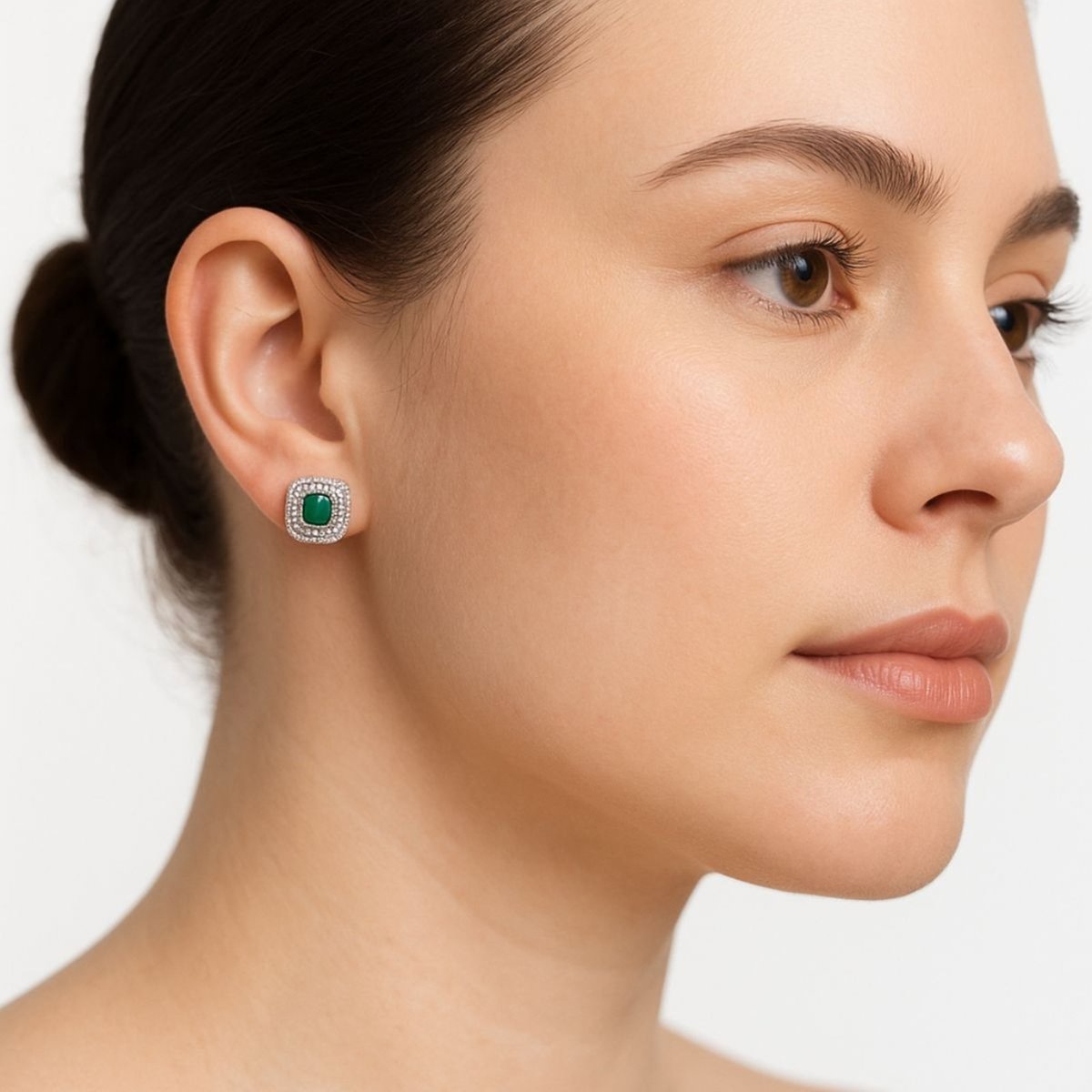 Brinco Vih Triny Feminino Colombiana Cravejado