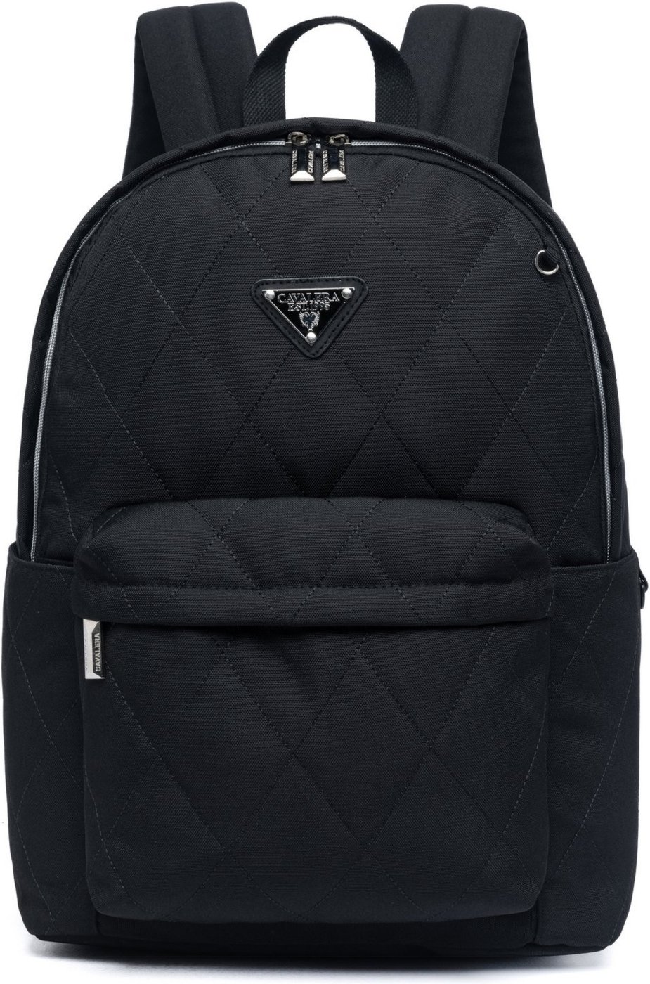 Imagem principal Mochila Bolsa Casual Cavalera Feminina Moderna Faculdade Espaçosa Resistente preto Cavalera preto