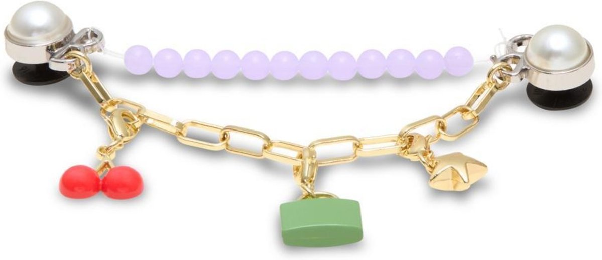 Infantil - Jibbitz™ Corrente de Charms Roxa UNICO