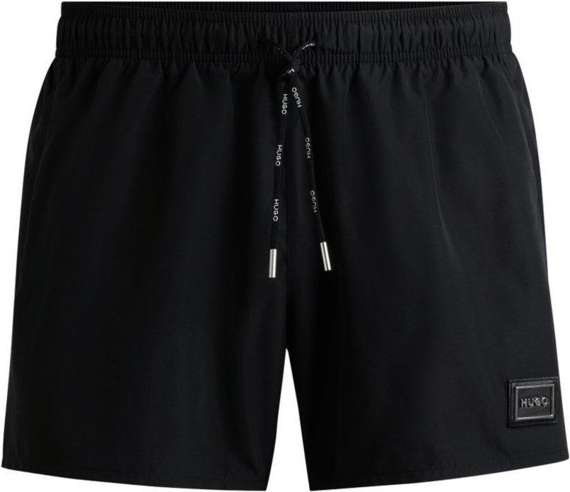 Shorts De Praia Forrados Com Detalhe De Logo