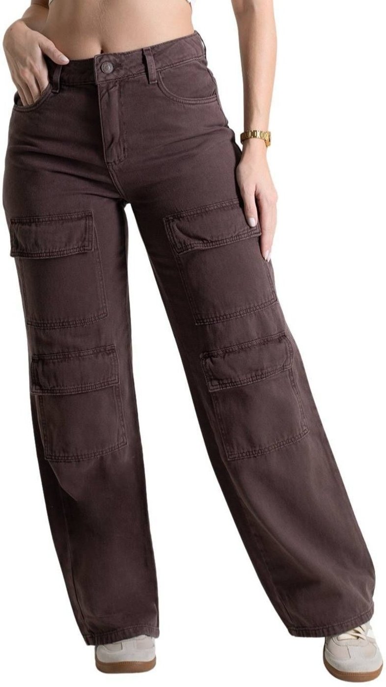 Calça Sarja Sawary Wide Leg - 280389