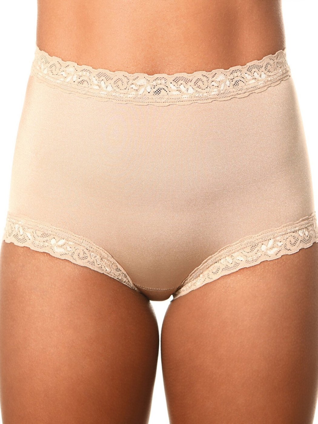 Imagem principal Calcinha Alta Safira Demillus 57330 bege Demillus bege