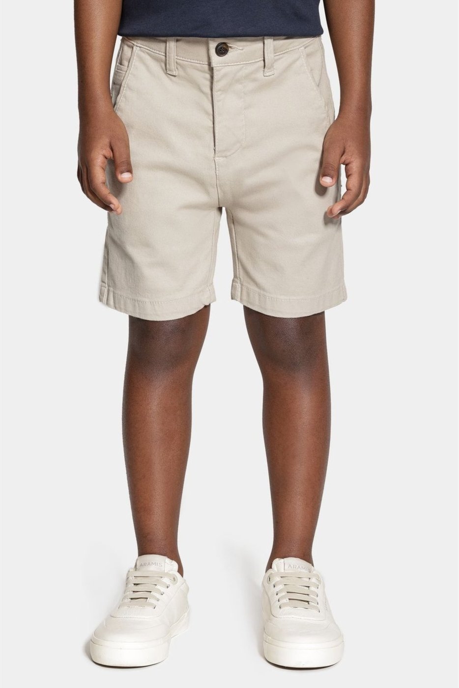 Imagem principal Infantil - Bermuda Aramis Chino Algodão Color Sarjada Areia bege Aramis bege