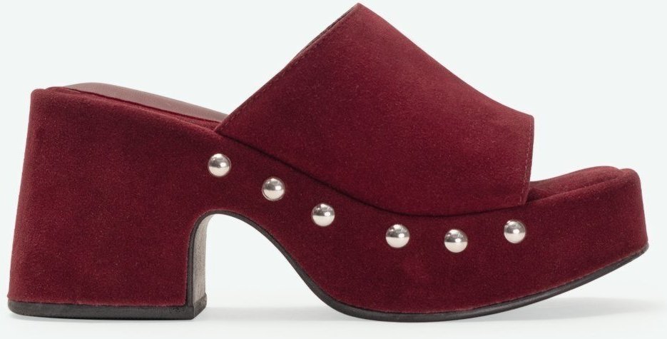 Imagem principal Tamanco Vivian Suzana Santos bordô Suzana Santos bordô