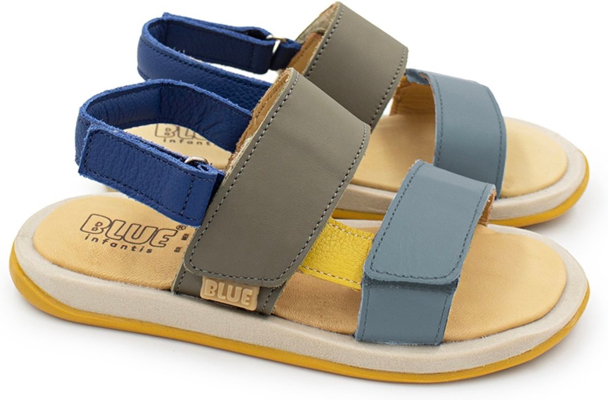 Imagem principal Infantil - Sandalia Menino Blue Nico Couro Denim Blue Infantis azul blue Blue Infantis azul blue