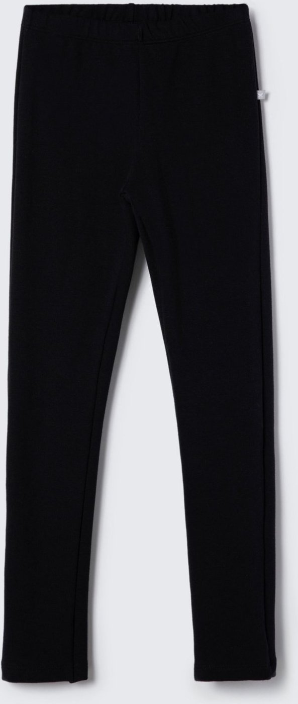 Infantil - Calça Legging Básica Menina Em Moletom Peluciado Tam 1 A 16