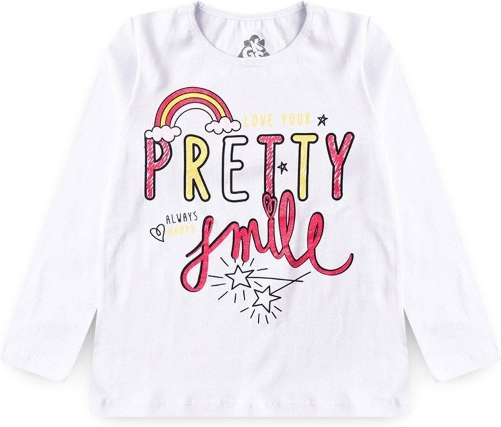 Imagem principal Infantil - Conjunto Meia Estação Menina Pretty Smile GKS branco GKS branco