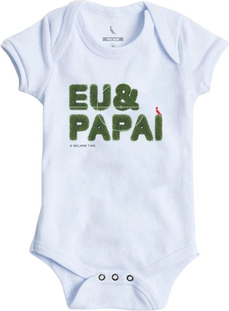 Imagem principal Infantil - Body Estampa Time Do Papai Mini Reserva Mini branco Reserva Mini branco