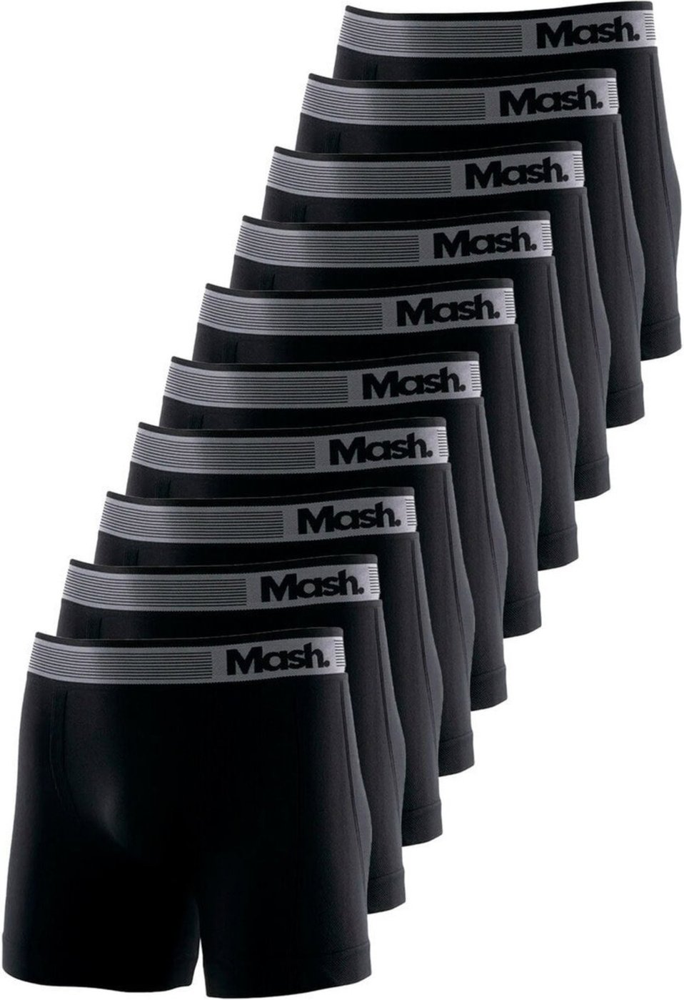 Imagem principal Kit com 10 Cuecas Boxer Mash 710.01 azul marinho MASH azul marinho