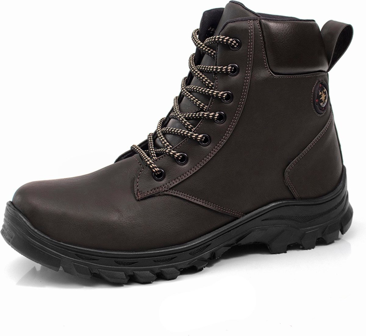 Imagem principal Bota Masculina Adventure Coturno Segurança Café Lavini Shoes marrom Lavini Shoes marrom