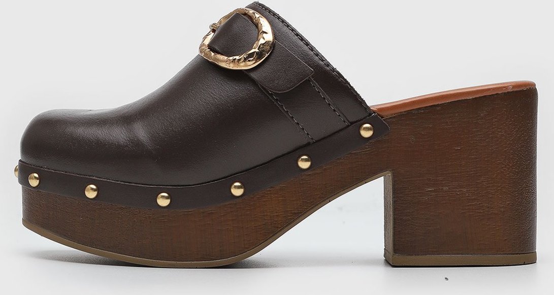 Imagem principal Tamanco Feminino Bottero Tachas marrom Bottero marrom