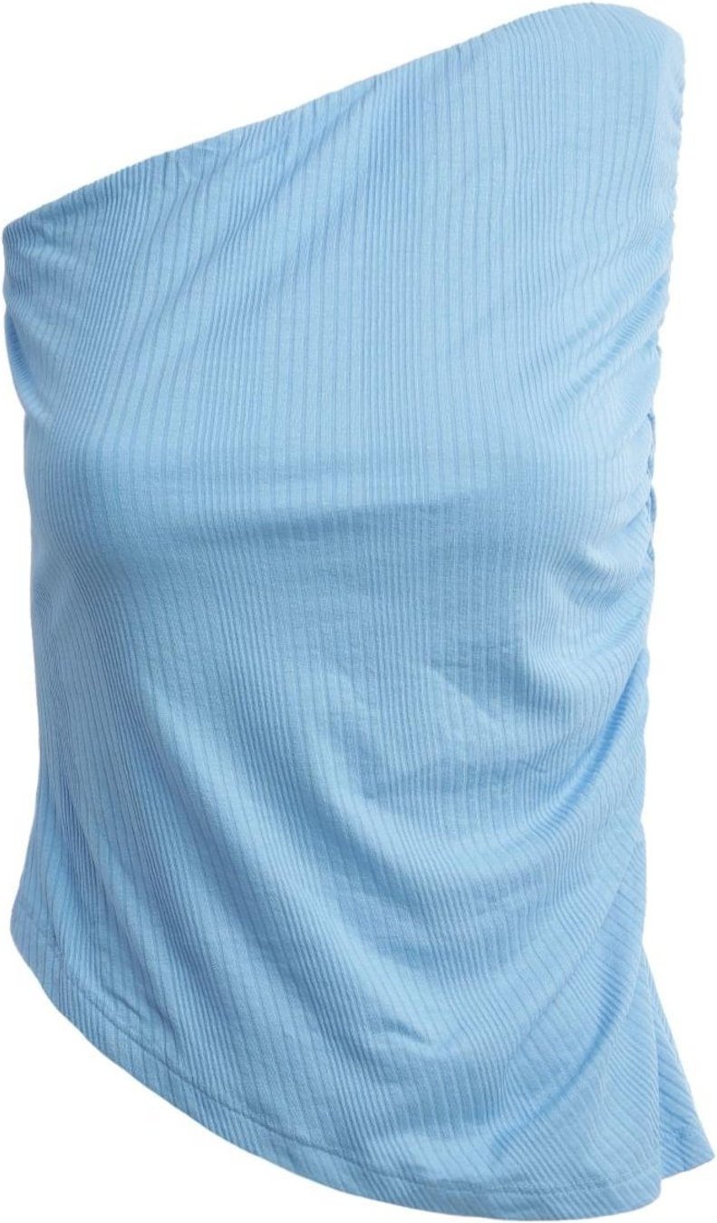 Imagem principal Blusa Canelada Tomara que Caia Feminina CLARO Bright Girl'S azul Bright Girl'S azul