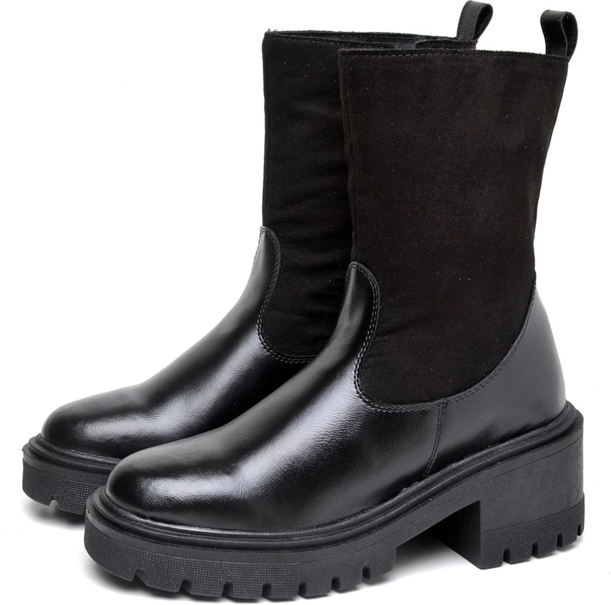 Imagem principal Bota Feminina de Salto Tratorado DUBUY 1200FG preto DUBUY preto