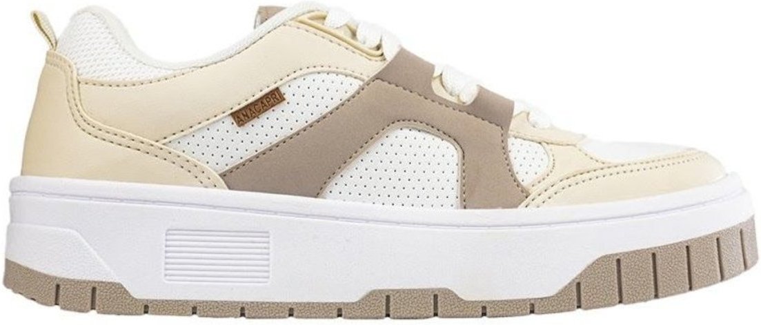 Imagem principal Tênis Anacapri Sola Estruturada Emma bege Anacapri bege