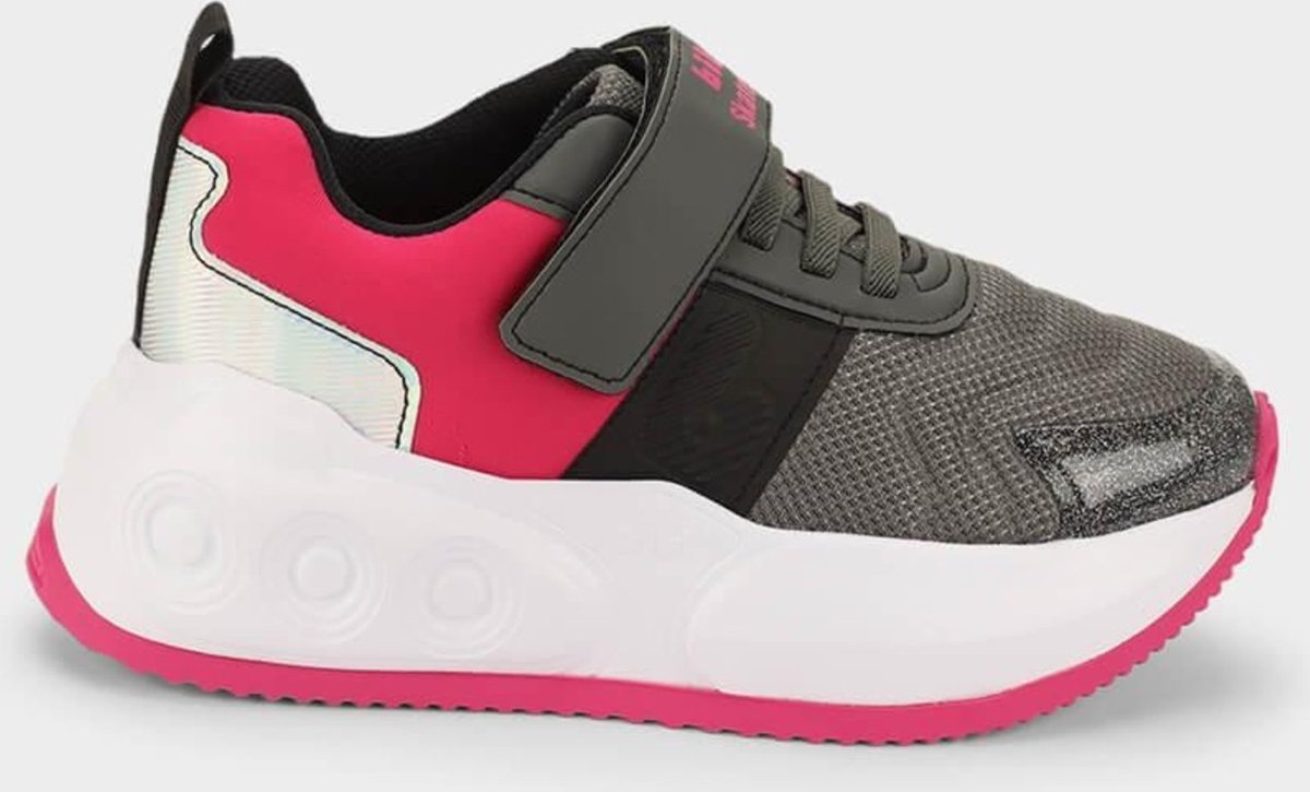 Imagem principal Infantil - Tênis de Rodinhas Bibi Skatenis Cinza e Rosa Calçados Bibi cinza rosa Calçados Bibi cinza rosa