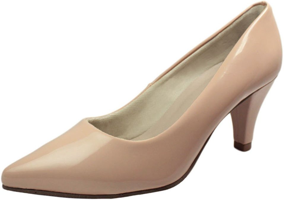 Scarpin Salto Baixo Fino Luiza Sobreira Verniz Mod. 4010