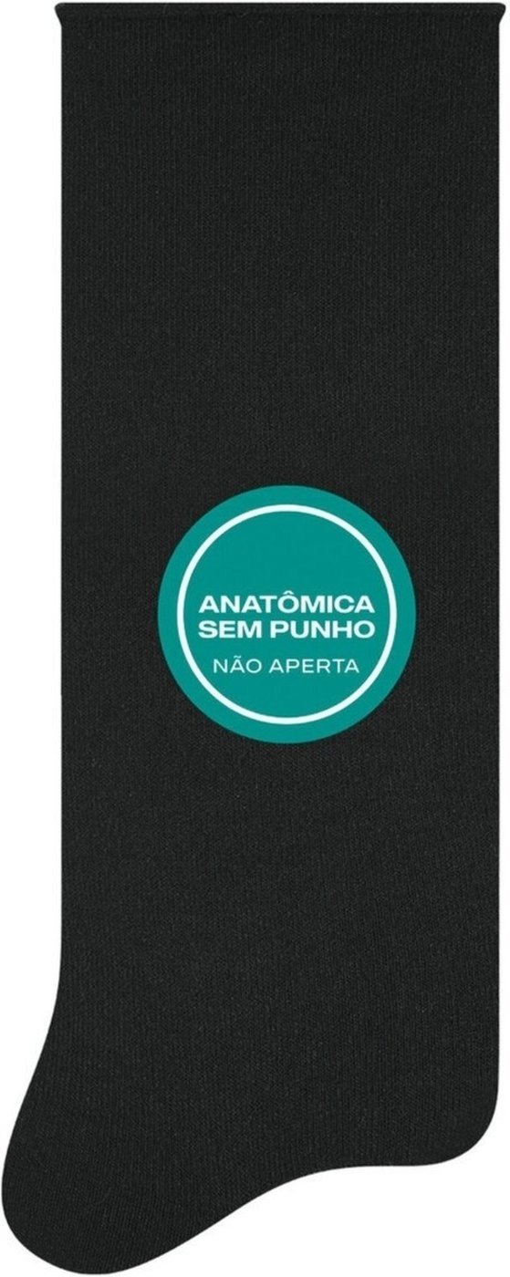 Imagem principal Meia sem Punho Social Selene preto SELENE preto