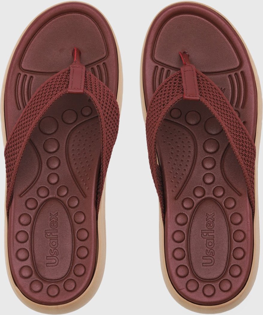 Chinelo Feminino Usaflex Tiras Tramadas