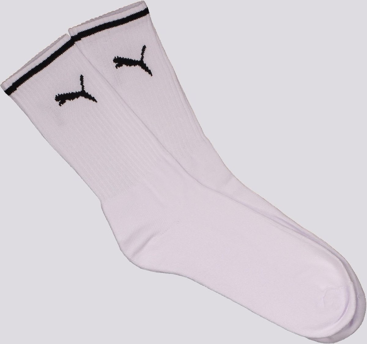 Meia Puma Cano Longo Branca