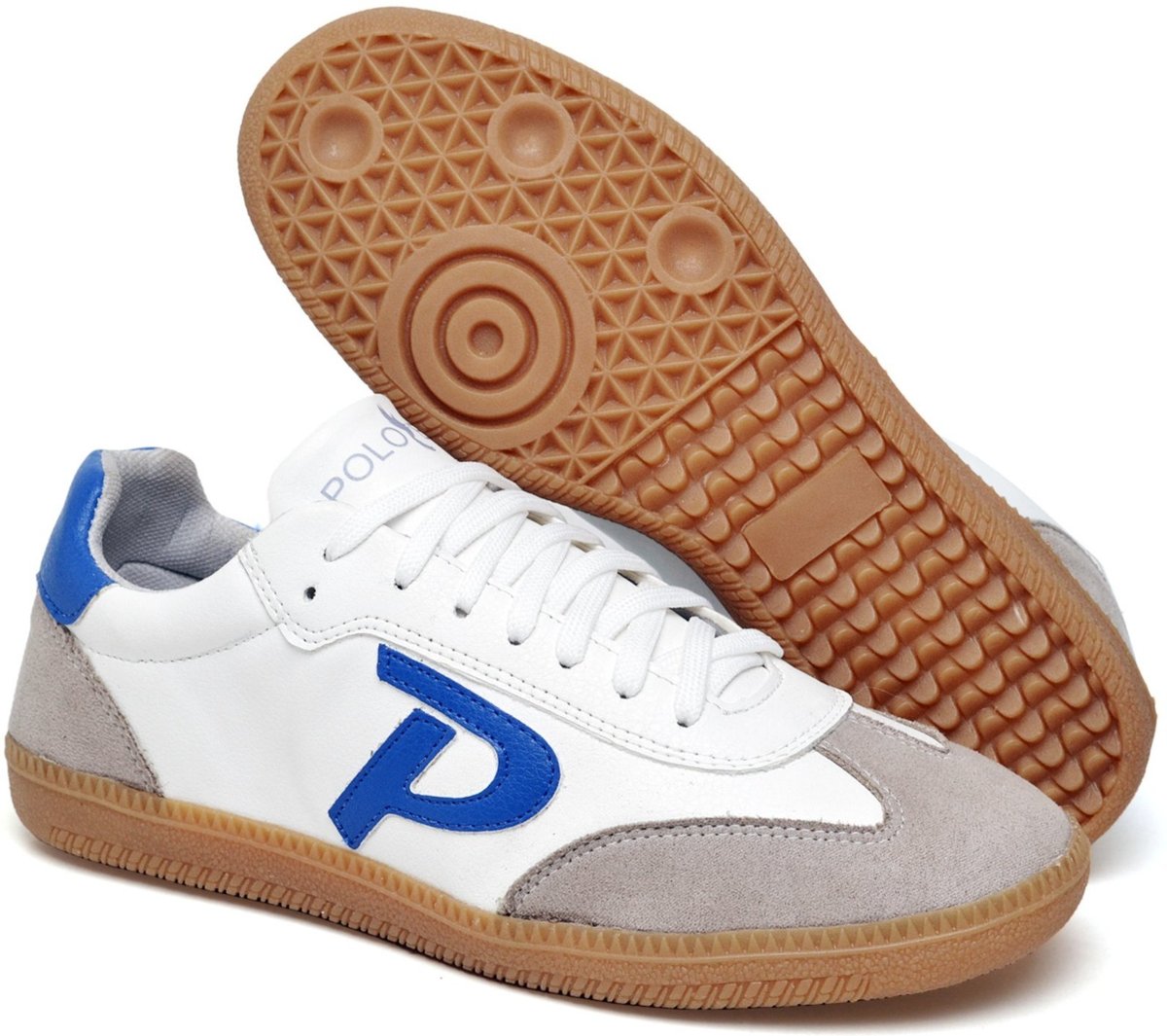 Tênis Feminino Casual Moderno Estiloso Confortável Sola Baixa Polo Blu do 34 ao