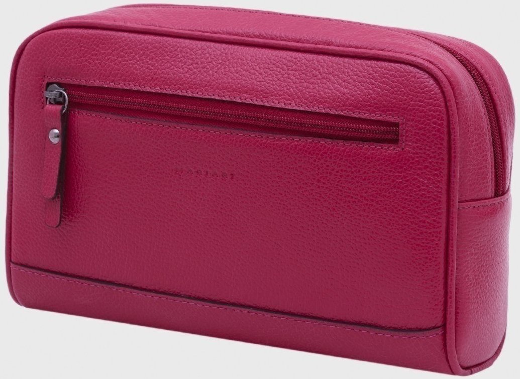 Pochete de Couro Mariart Búzios Magenta