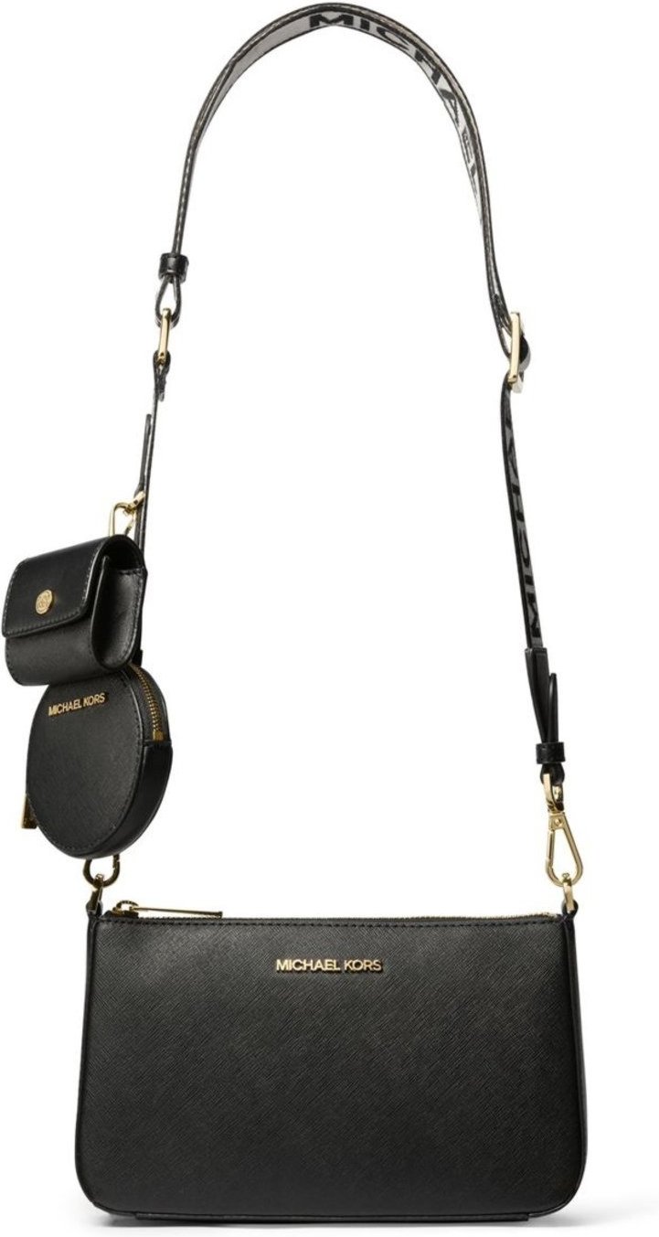 Imagem principal Bolsa Transversal Jet Set Pequena De Couro 35S3gtvc5t001 preto preto