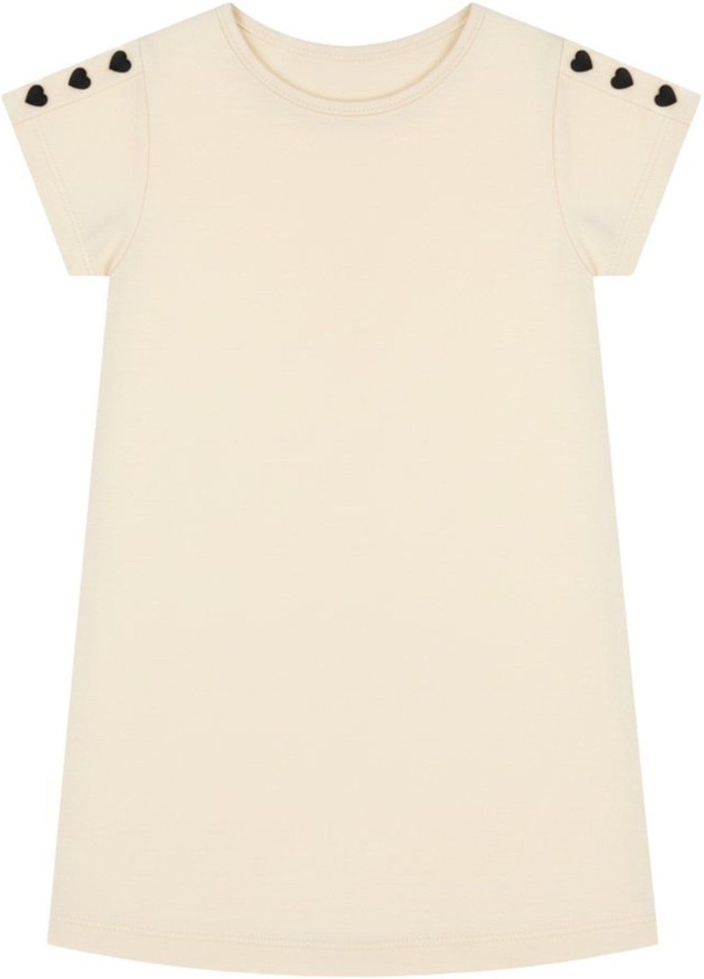 Imagem principal Infantil - Vestido Menina Cotton Coração ROSA AZUL KIDS bege ROSA AZUL KIDS bege