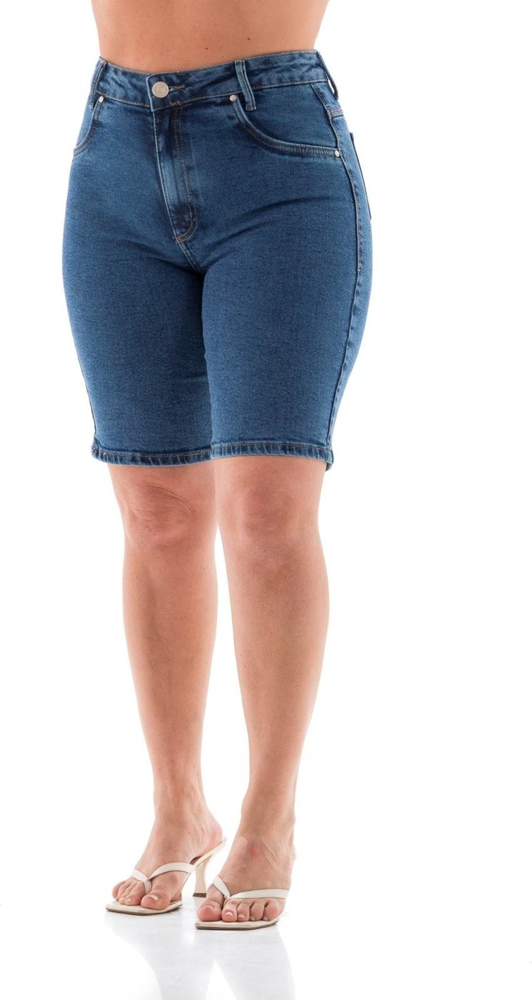 Ciclista Feminina Arauto Slim Com Bordado