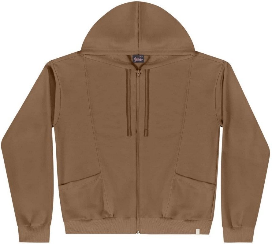 Infantil - Jaqueta Juvenil em Moletom Gloss