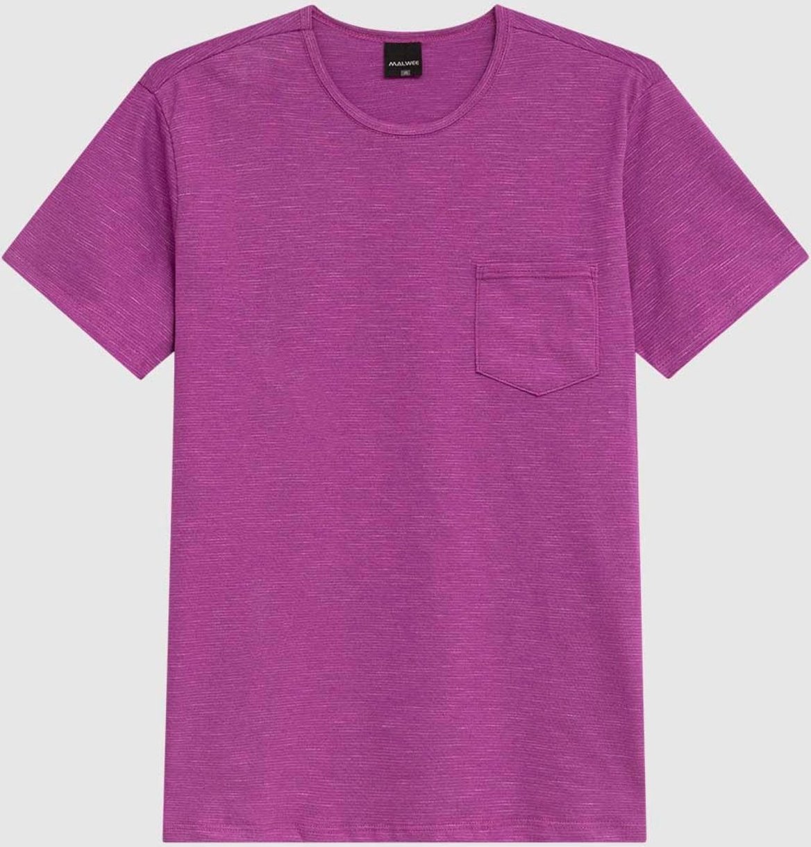 Imagem principal Camiseta Masculina Slim Bolso Frontal Em Malha Fio A Fio Malwee verde Malwee verde