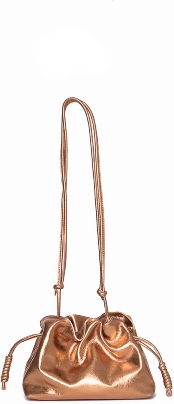 Imagem principal Bolsa MY.NA Saco Lorena em Couro Legítimo Ouro Velho bronze MY.NA bronze