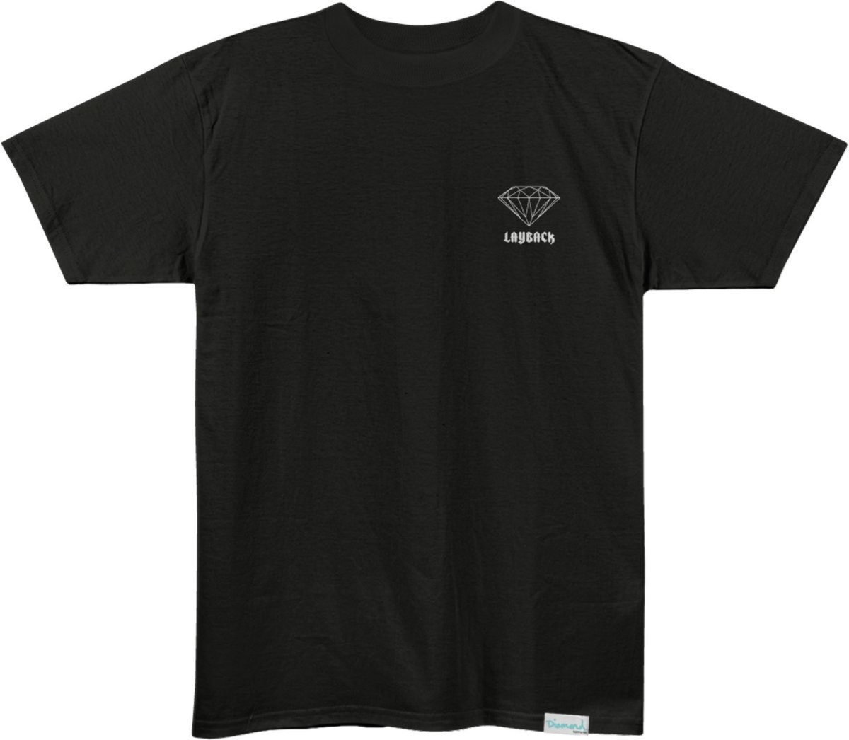 Camiseta Dmnd x Layback Tee - BLACK