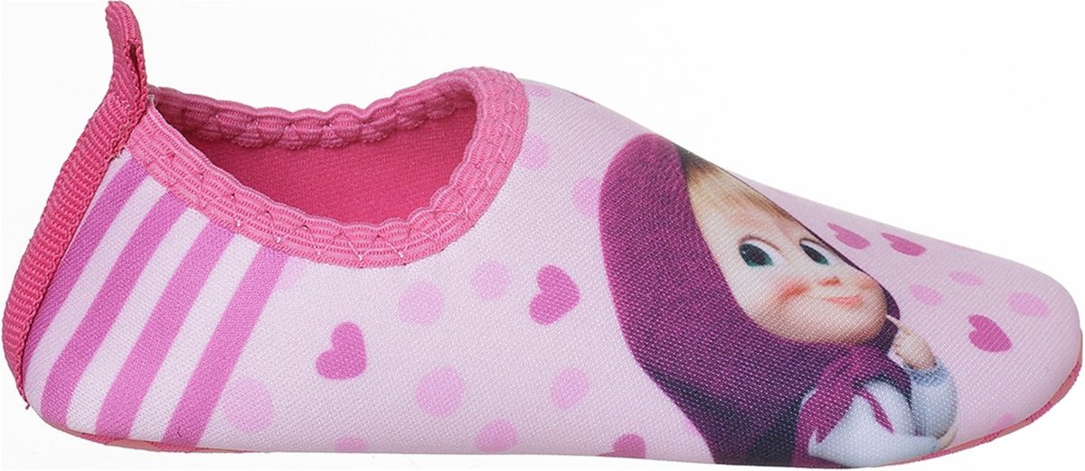 Imagem principal Infantil - Meia Sapatilha Menina Neném Footz Personagem Masha Antiderrapante Macia e Leve Rosa pink rosa Footz pink rosa