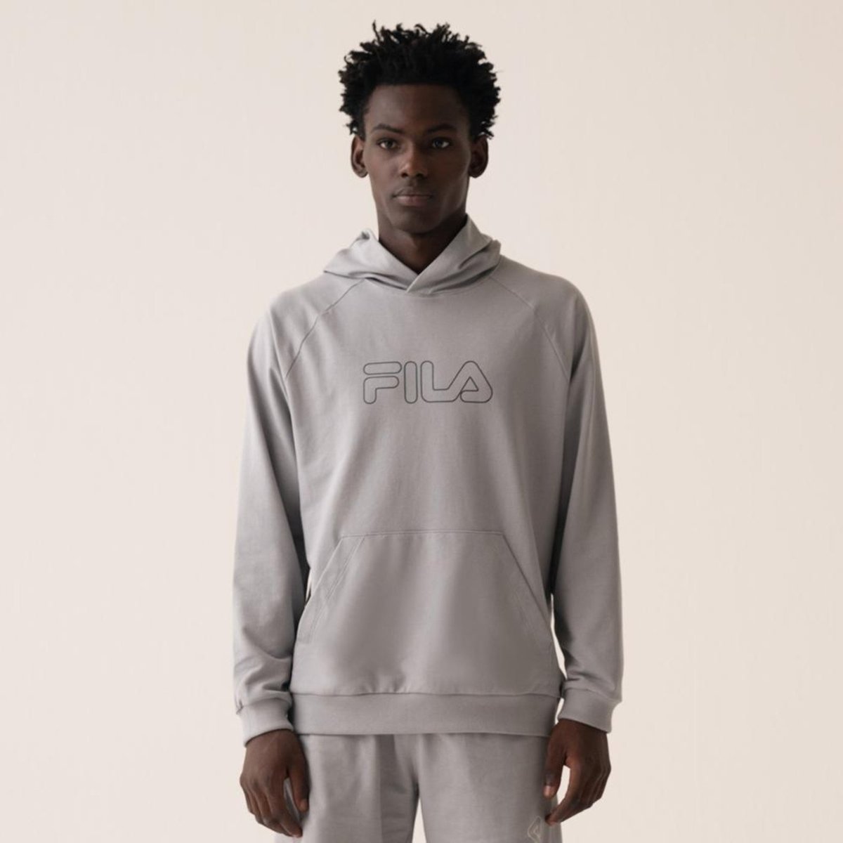 Imagem principal Casaco Com Capuz Fila Outline Light Masculino incolor Fila incolor