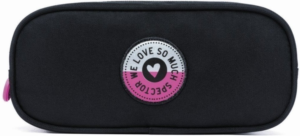 Imagem principal Infantil - Estojo Feminino Spector Estiloso Reforçado Espasoço preto/rosa Spector preto/rosa