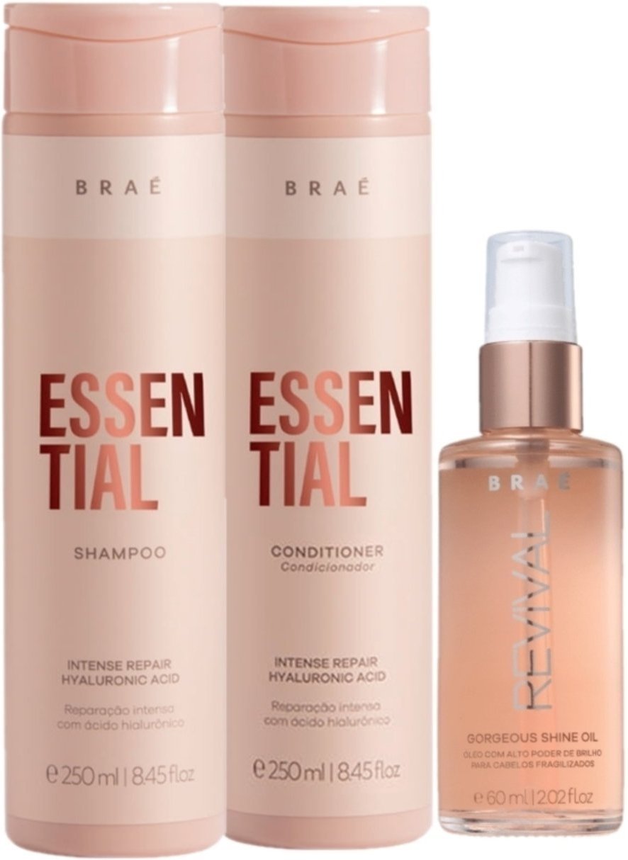 Kit Braé Essential Revival (3 produtos)