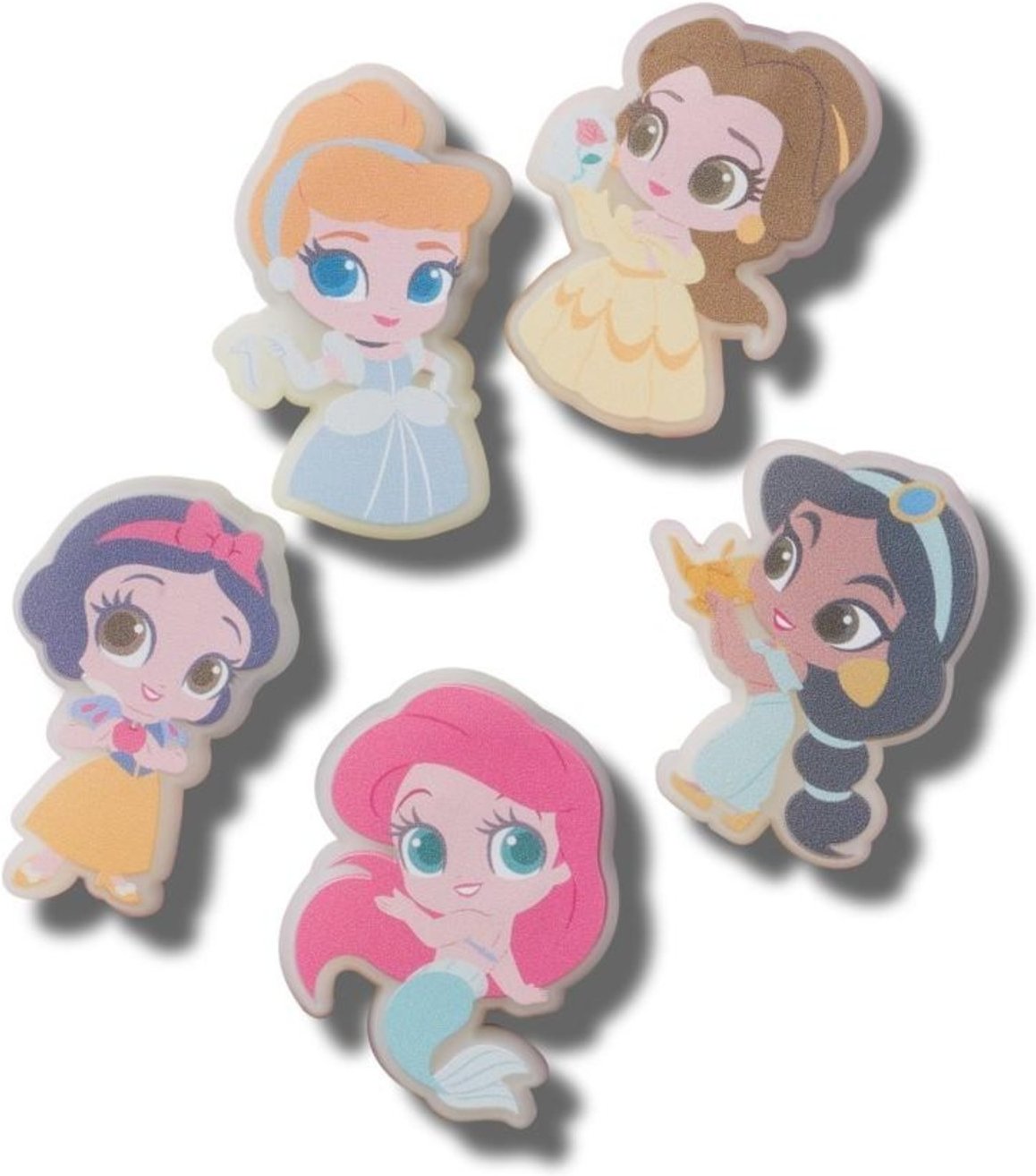 Infantil - Jibbitz™ Disney Princesas Pack com 5 Peças