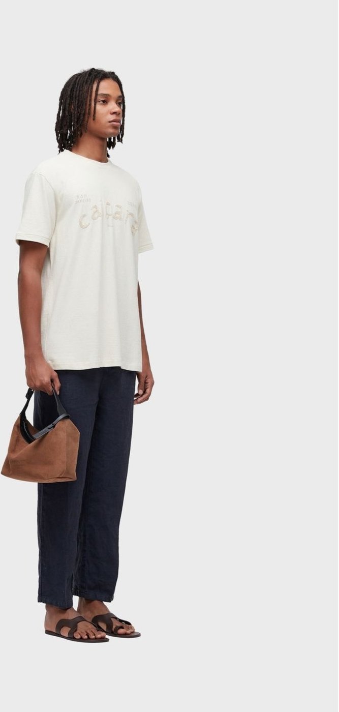 Imagem principal Calça afaiataria new linen classic Osklen off-white Osklen off-white