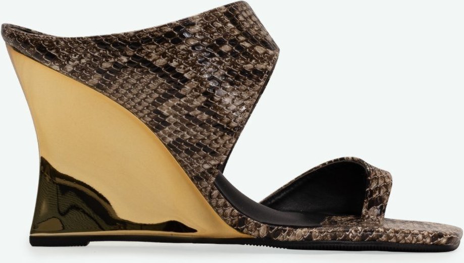 Imagem principal Tamanco Audrey Suzana Santos cobra Suzana Santos cobra