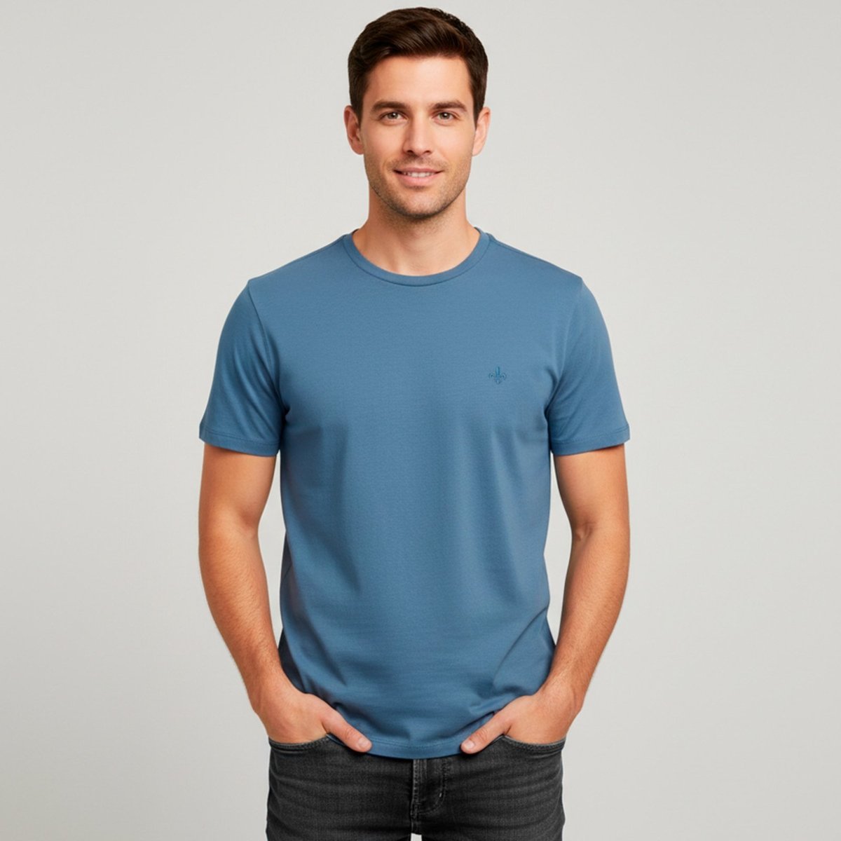 Camiseta Dudalina Basic Essentials Ou26 Masculino