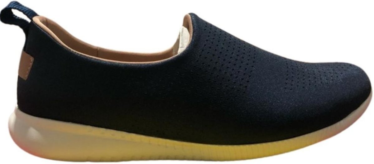 Tênis Usaflex Slip On Elastano New Blue V9103004