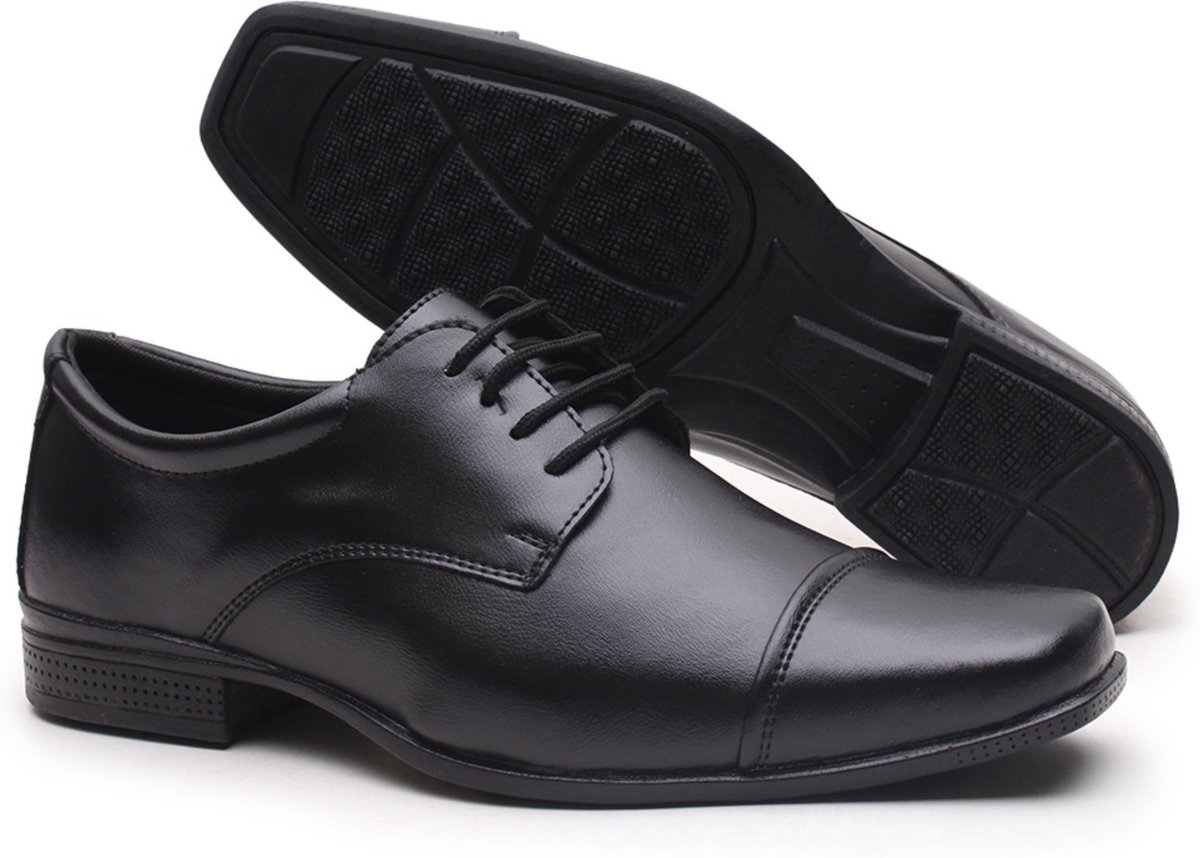 Sapato Social Masculino Clássico Amarrar