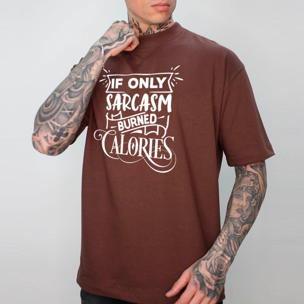 Imagem principal Camiseta Ousy Básica Estampa Sarcasmo Humor Irônico Unissex branco ousy branco