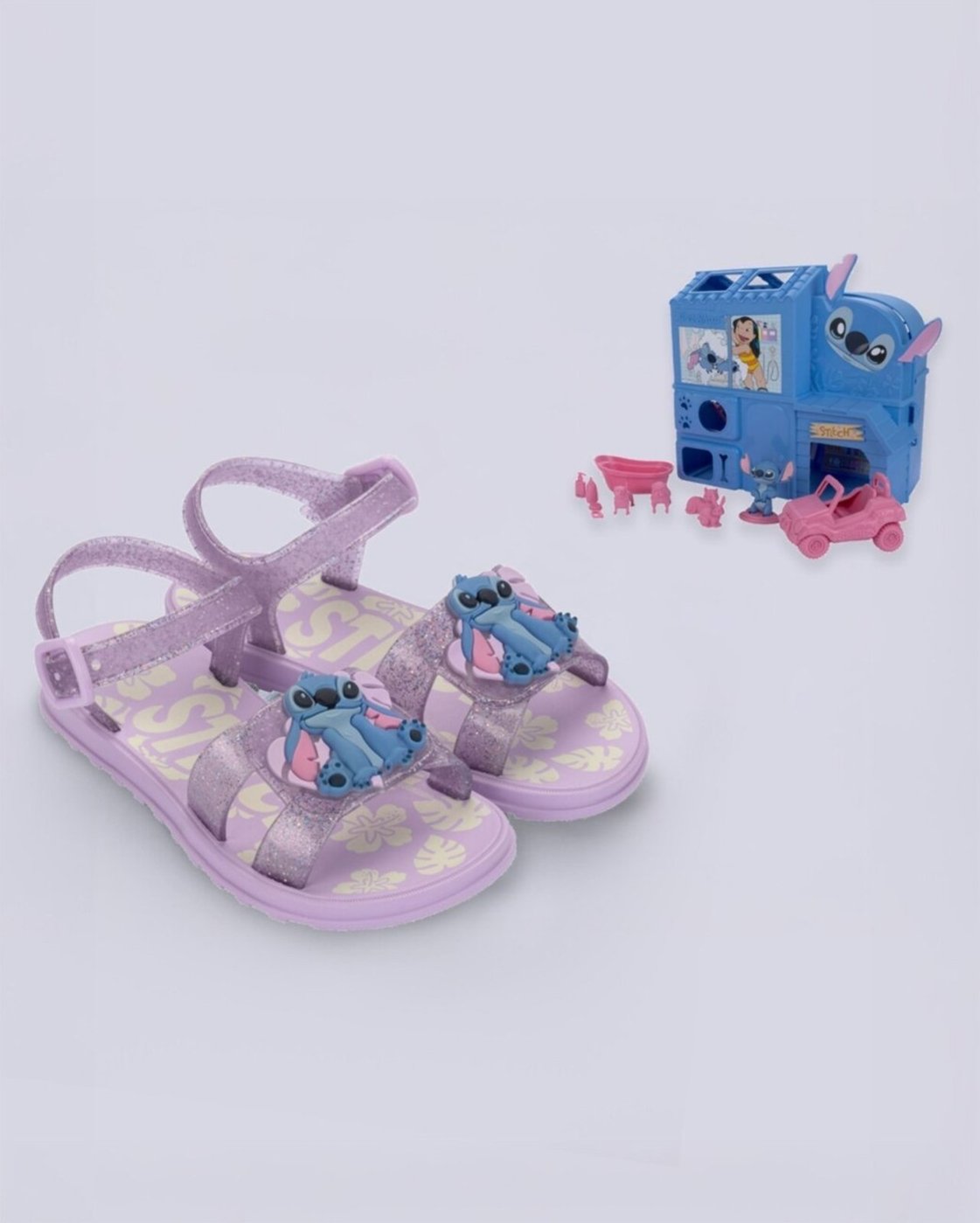 Imagem principal Infantil - Sandália Grendene Stitch Pet Shop GRENDENE KIDS roxo GRENDENE KIDS roxo