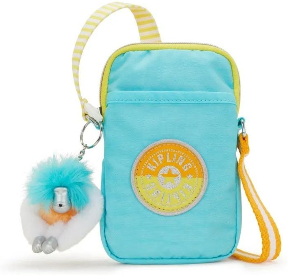 Bolsa Kipling Tally Poppy Aqua C
