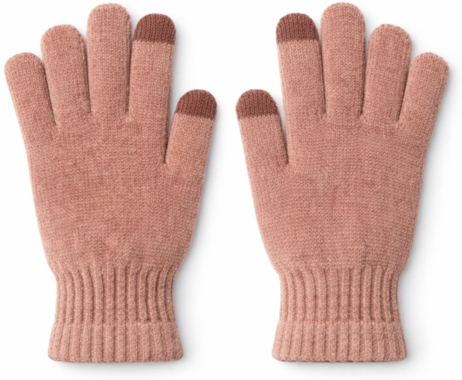 Luva Inverno Lã Chenile RT Aveludada Adulto Unissex Touch Screen