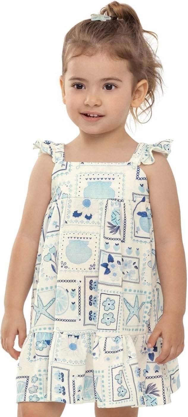 Infantil - Vestido Menina Estampa Verão Elian