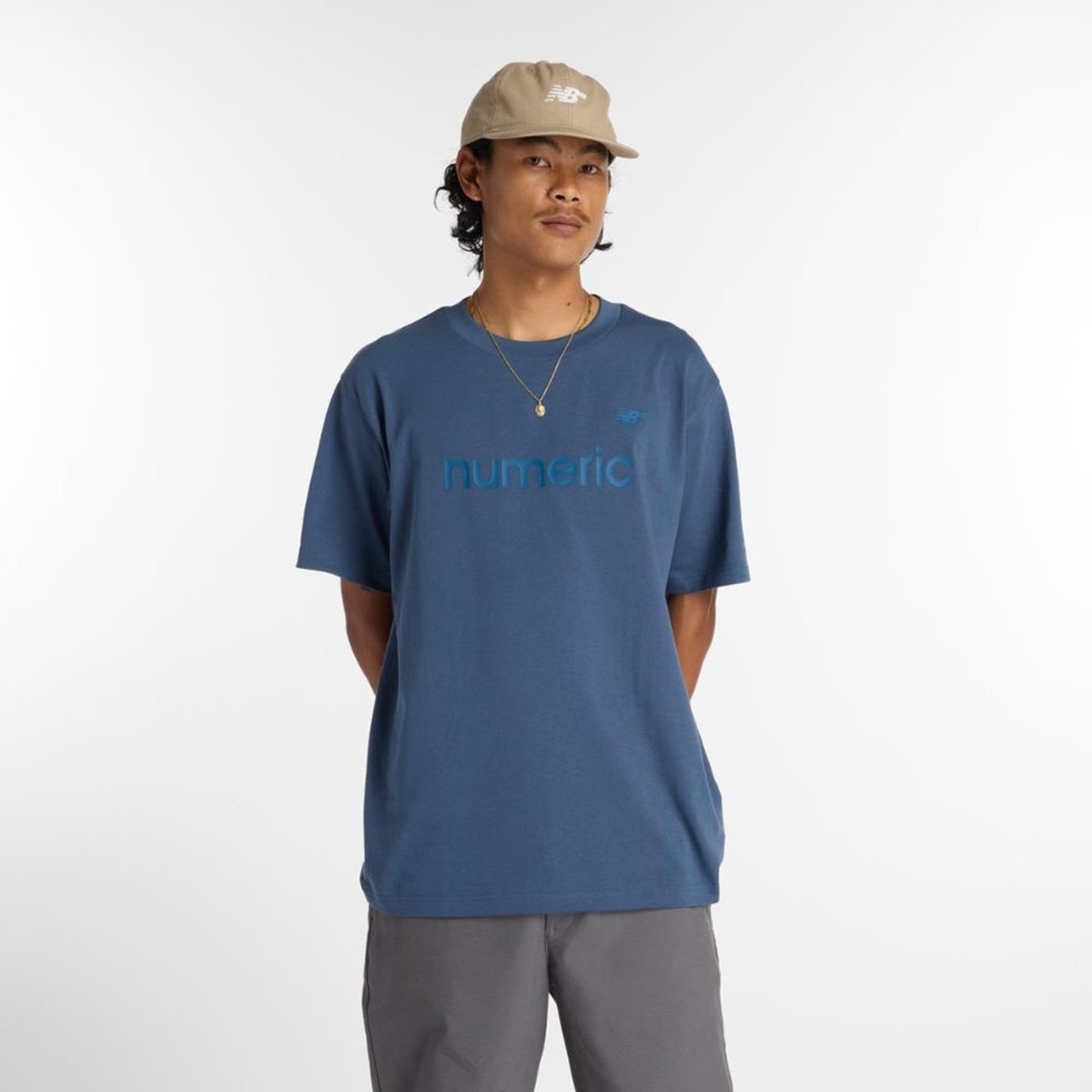 Imagem principal Camiseta Numeric Masculina New Balance incolor New Balance incolor