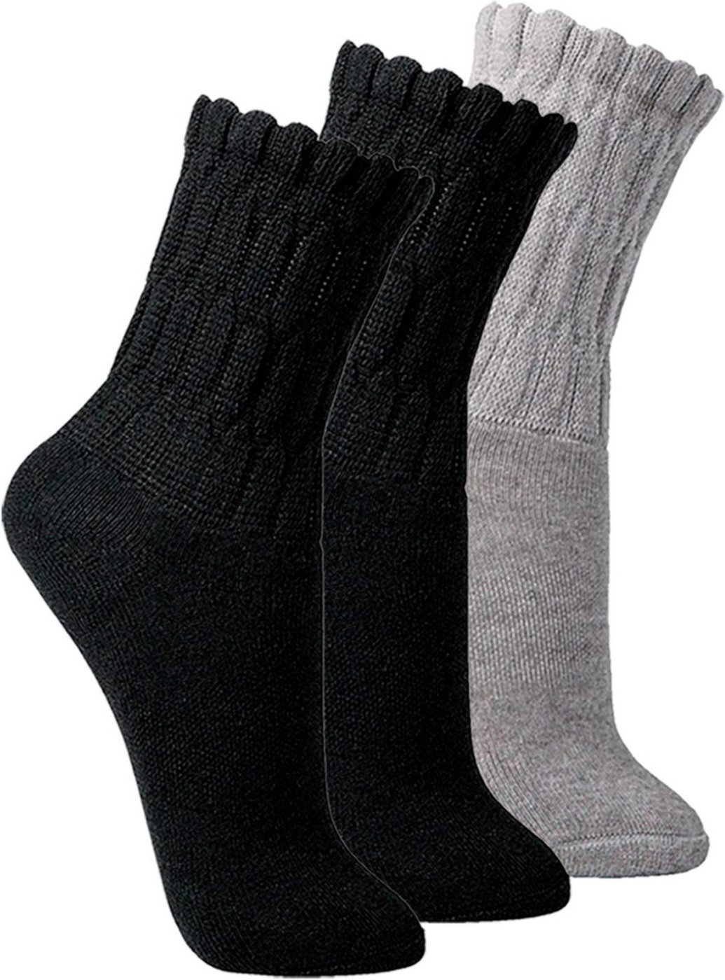 Kit com 3 Pares de Meias Aeróbica Lupo